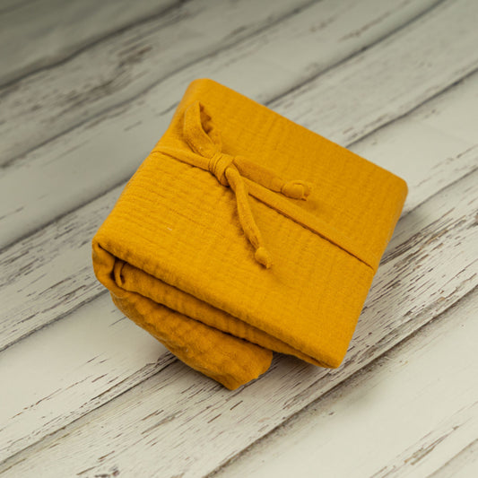 drap housse jaune